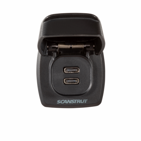 Scanstrut SC-USB-F3 Flip Pro Max dual USB-C fast charging socket