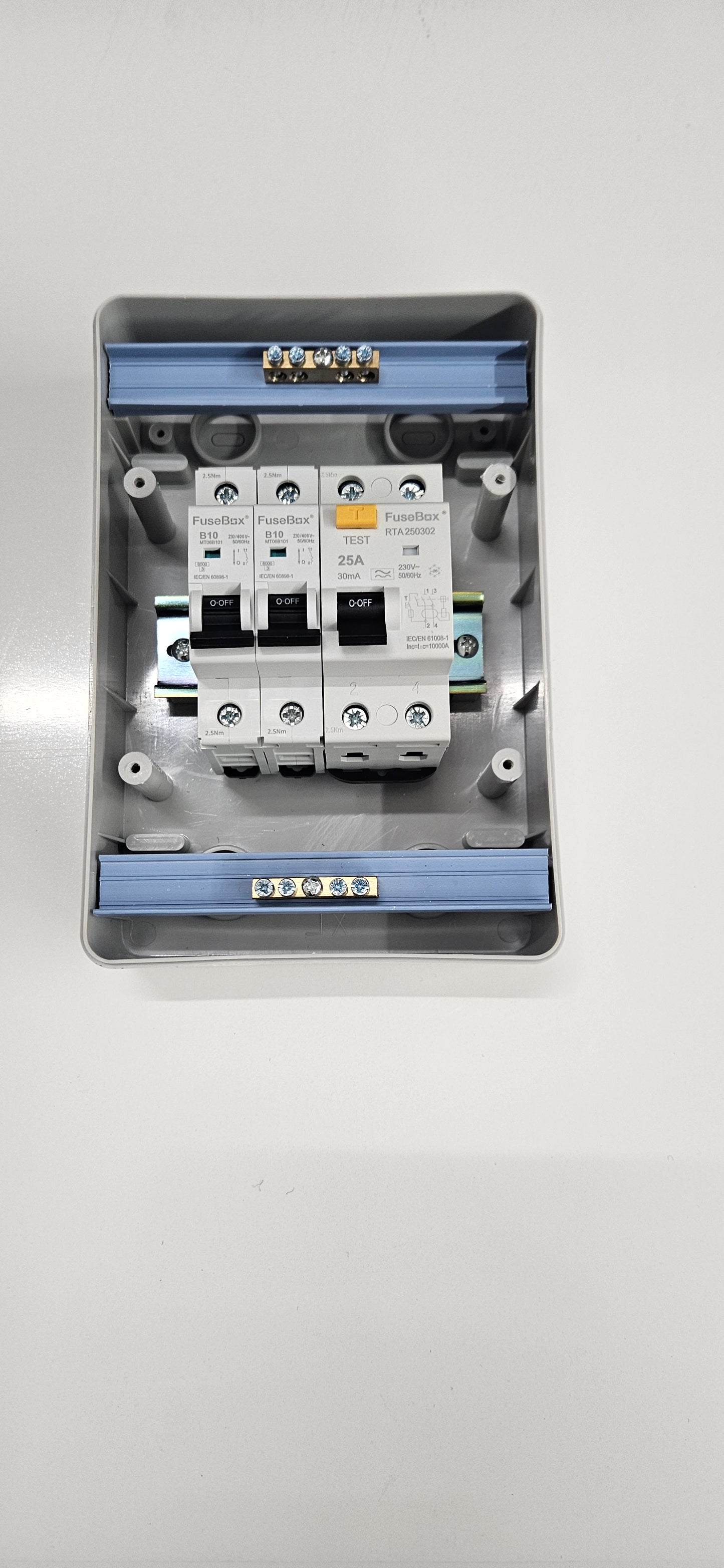 Consumer Unit With Rcd25A 2X 10A Mcb – Product Image