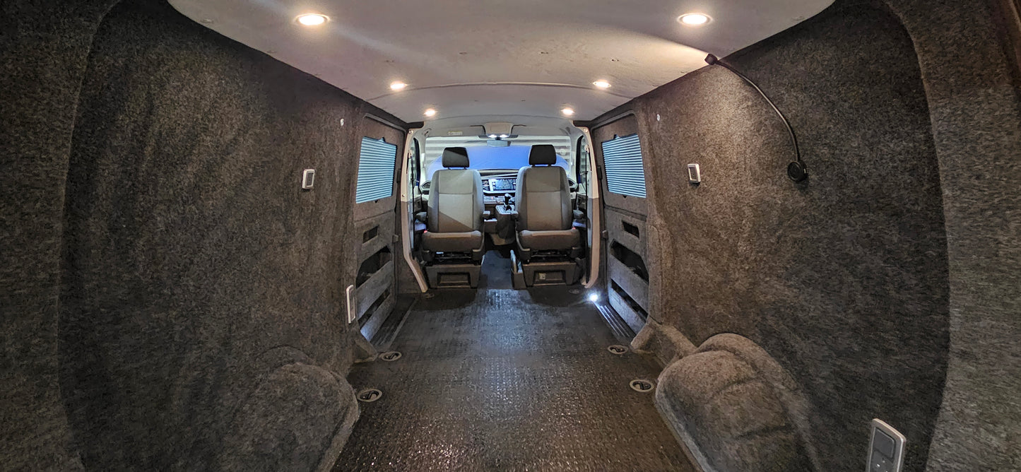 Anthracite 4 Way Stretch Van Carpet Lining – Product Image