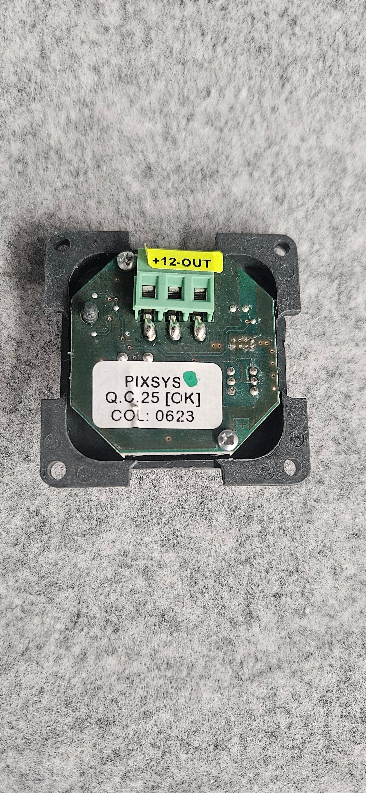 CBE dark grey rotary dimmer switch