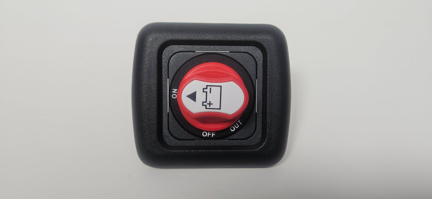 CBE C-Line single. 12V 150A isolator kill switch (silver or black)