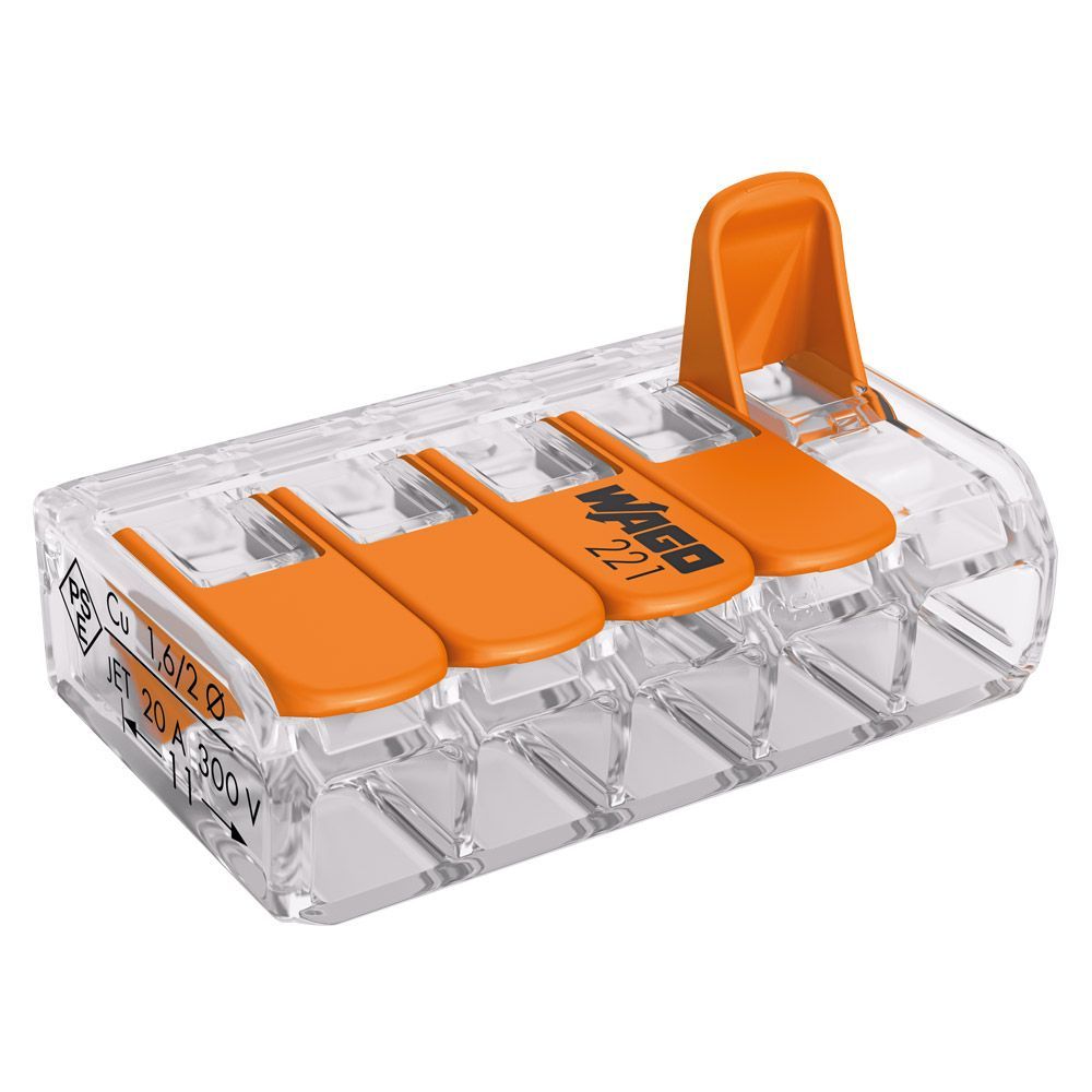 Wago 221 Electrical Connectors – Product Image