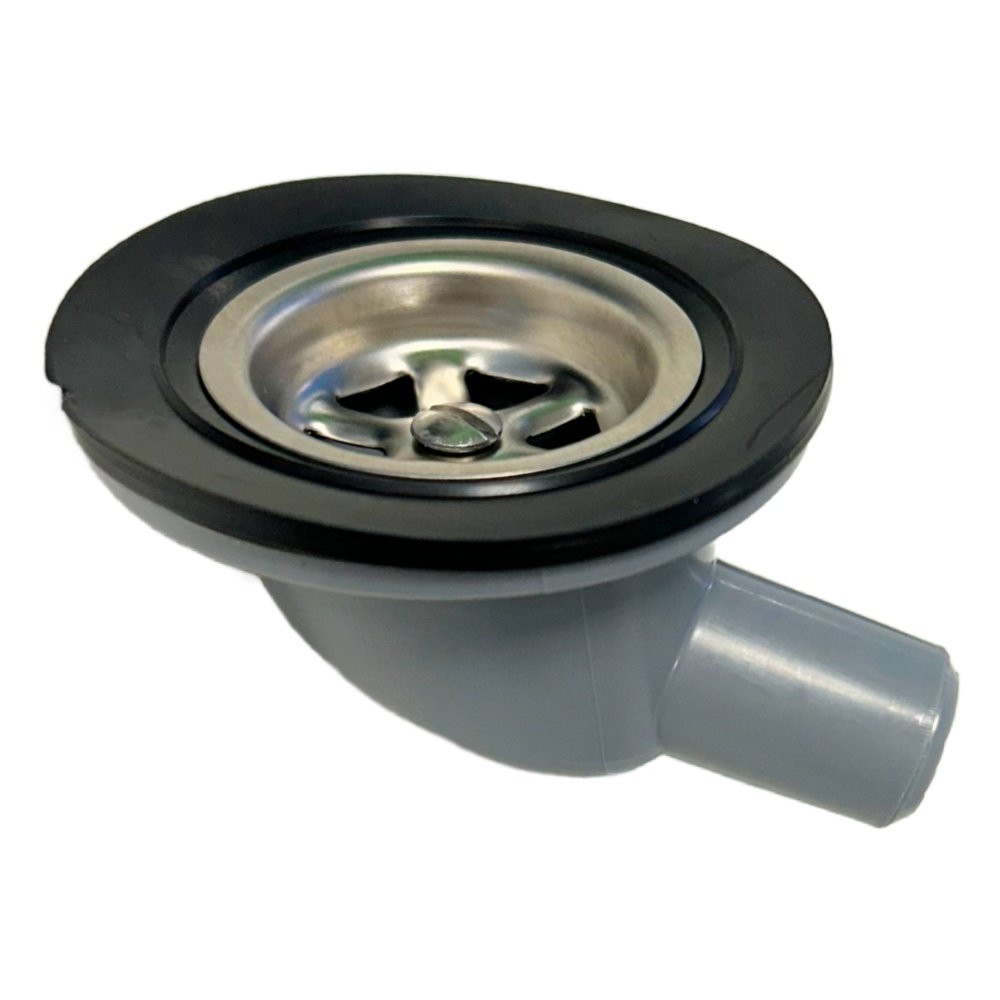 Sink waste drain plug kit 20mm angled