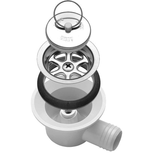Dometic sink waste drain plug kit 20mm angled