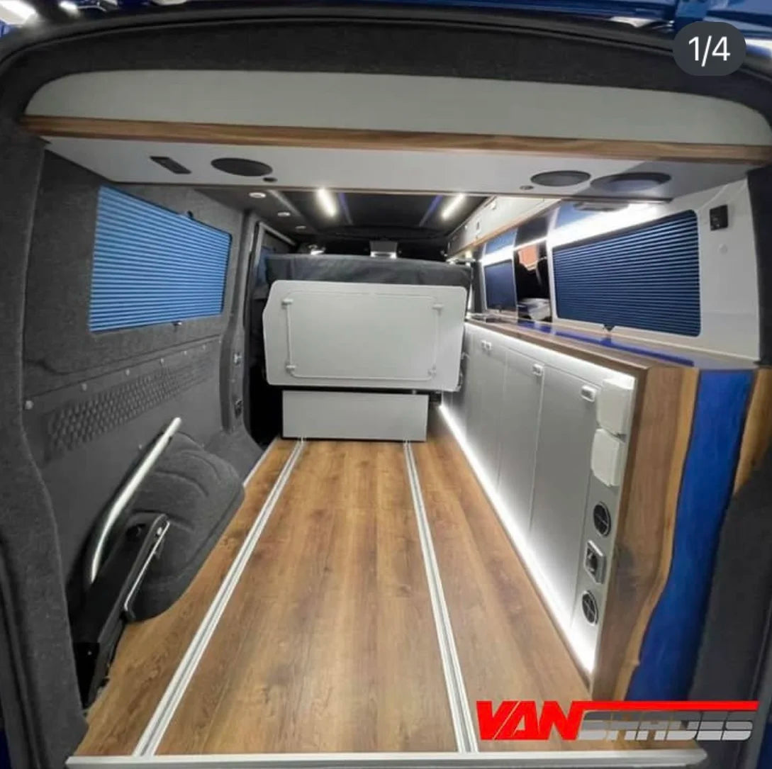 Vw T5 T6 Vanshades Nearside Rear Quarter – Product Image