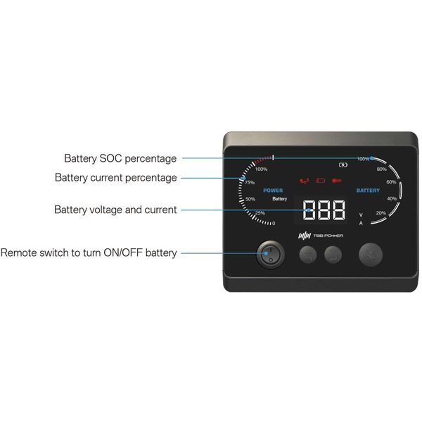 Tbb Power Remote Display For M12 Batteries – Product Image