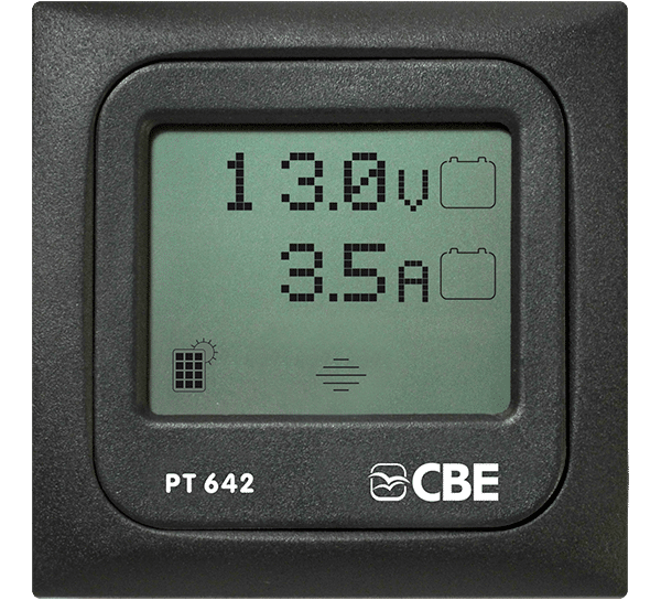 Cbe Solar Charge Controller Prs300 Kit With Cbe Pt642 Display – Product Image