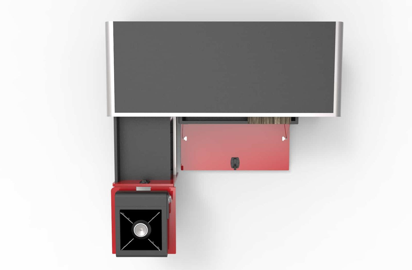 Pod 05 Fits T5 T6 With Rib Bed Fully Assembled Collection Only – Back View