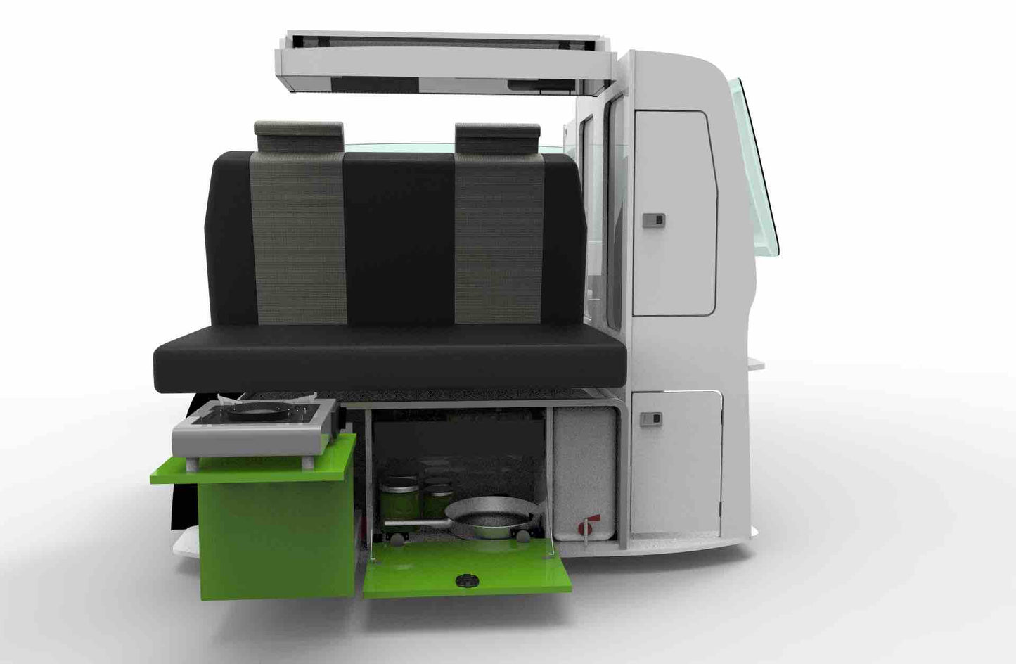 Pod 04 Fits T5 T6 With Rib Bed – Back View