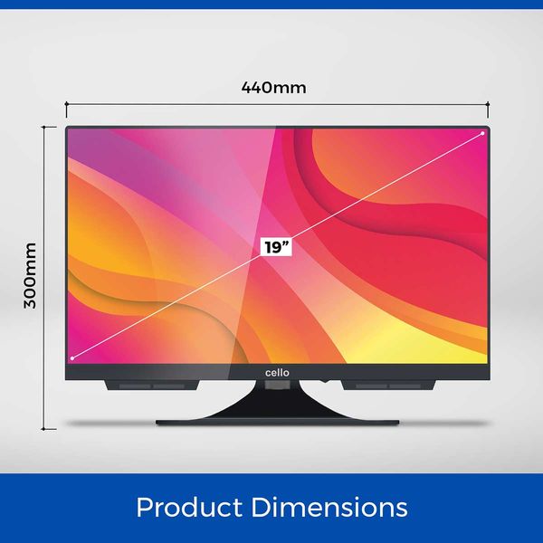 Cello Traveller 19 Smart Tv With Perfect Pitch – Product Image