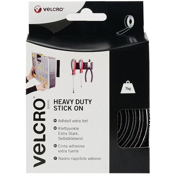 Velcro Heavy Duty Sticky Back Tape 50Mm X 2 5M – Product Image