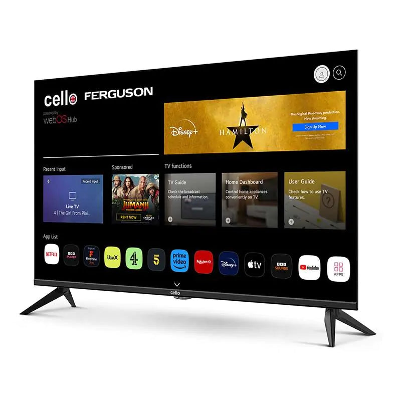 Cello 43” Full HD Smart WebOS TV with Freeview Play