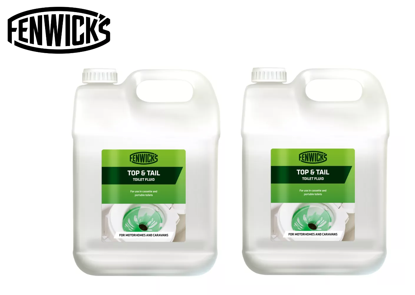 Fenwicks Top & Tail toilet fluid 2.5L X2