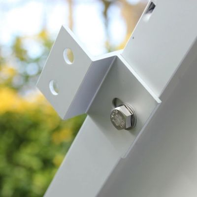 Set Of 4 Aluminium Brackets With Bolts For Rigid Solar Panel Mounting – Product Image