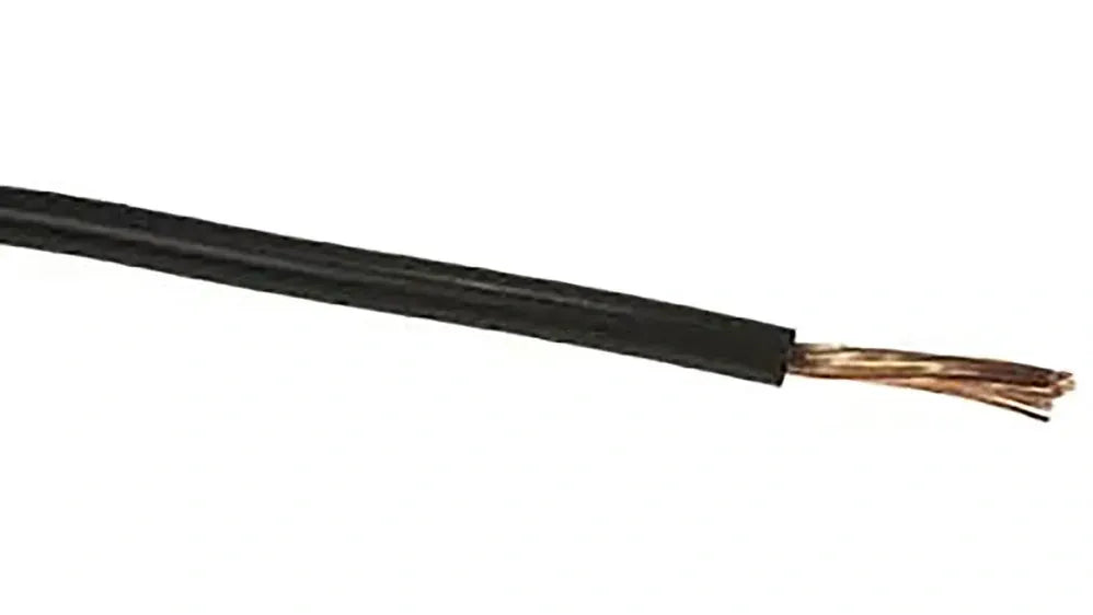 2mm cable black (17.5Amp) – Product Image