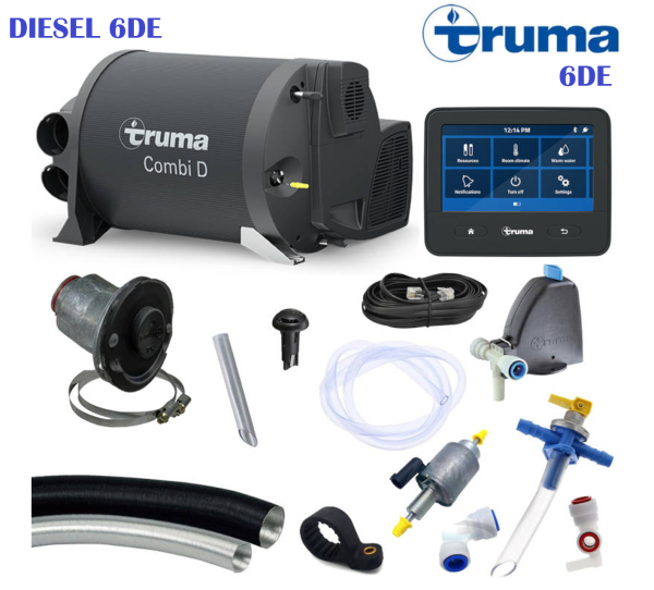 Truma Combi D 6 E Space Water Heater 6000W Diesel Electric Mixed – Product Image