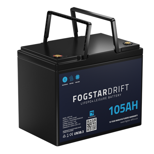 A Lithium (LiFePO4) leisure battery