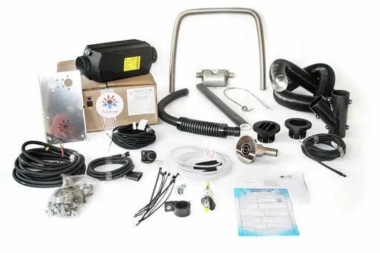 What is the best way of heating a Transporter sized campervan? - The Van Build