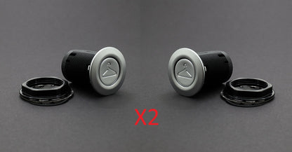 Coat hook - push button pop out coat hanger (Pack of 2)