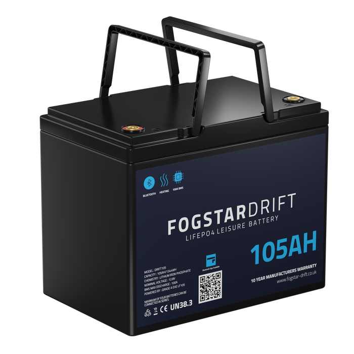 Fogstar Drift 105Ah LiFePO4 (lithium) leisure battery