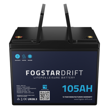 Fogstar Drift 105Ah LiFePO4 (lithium) leisure battery