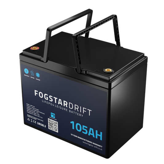 Fogstar Drift 105Ah LiFePO4 (lithium) leisure battery