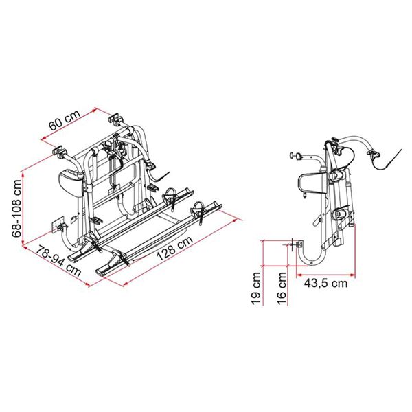 Fiamma Carry Bike Lift 77 – Product Image