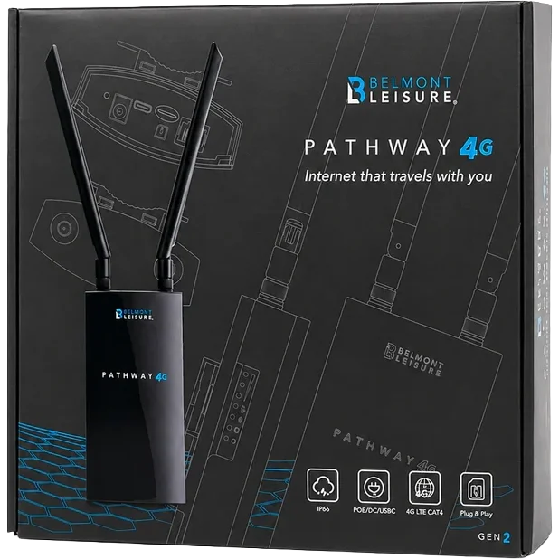 Belmont Pathway 4G mobile WiFi router Gen 2