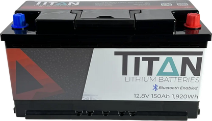 Titan 12v lithium iron phosphate (LiFePO₄) leisure battery 150Ah
