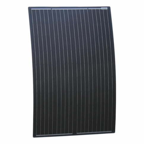120w flexible solar panel with rear junction box (1000 x 665mm)