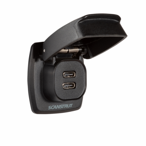 Scanstrut SC-USB-F3 Flip Pro Max dual USB-C fast charging socket