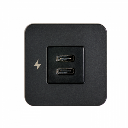 Scanstrut dual USB-C charging socket (Black)