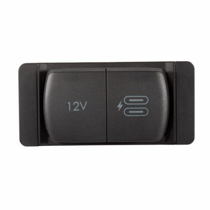 Scanstrut Flip Pro Multi dual USB-C and 12V power socket