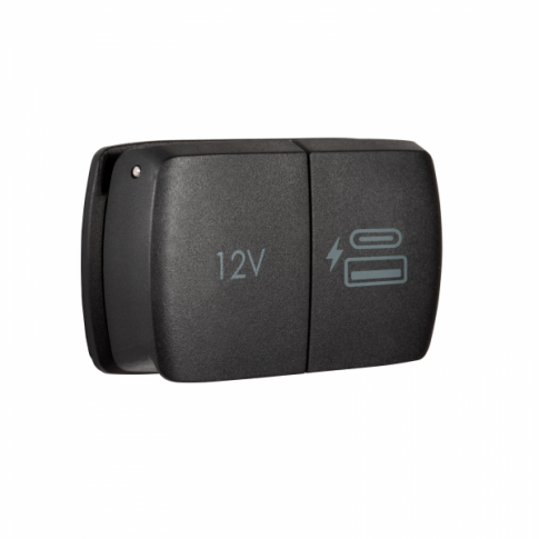 Scanstrut Flip Pro Duo USB-A, USB-C and 12V power socket