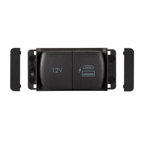 Scanstrut Flip Pro Duo USB-A, USB-C and 12V power socket