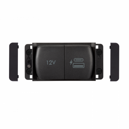 Scanstrut Flip Pro Duo USB-A, USB-C and 12V power socket