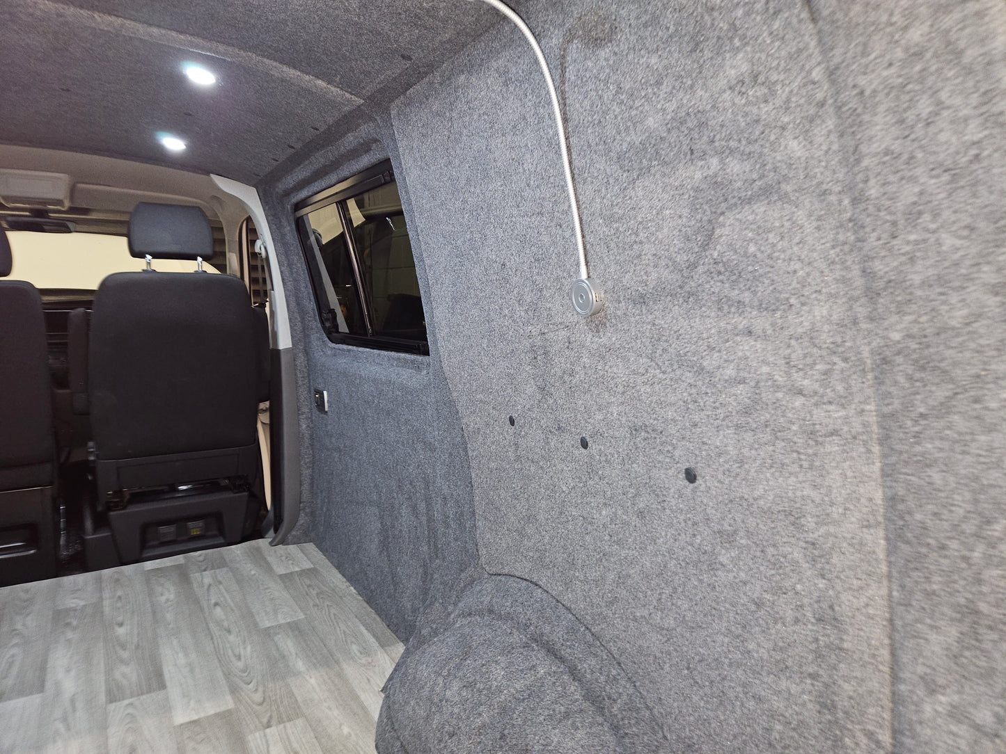 VW Transporter T5 & T6 SWB 3.6mm plywood panel behind drivers seat