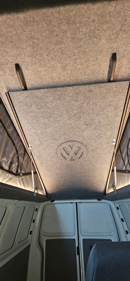 350mm round VW logo, 9mm plywood perfect for carpeting