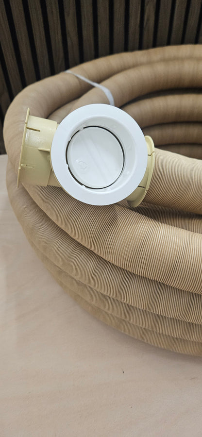 Whale heater duct fitting 65mm directional vent with adaptor (black or white)