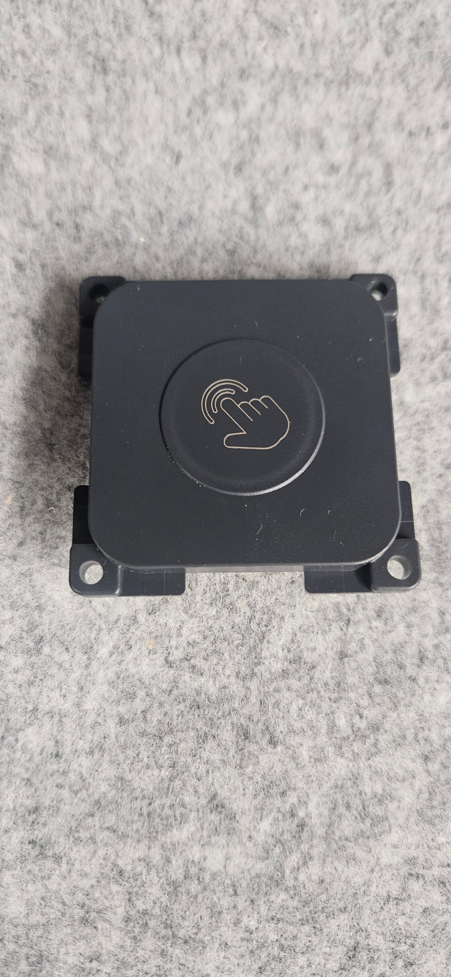 CBE compatible dark grey touch dimmer switch