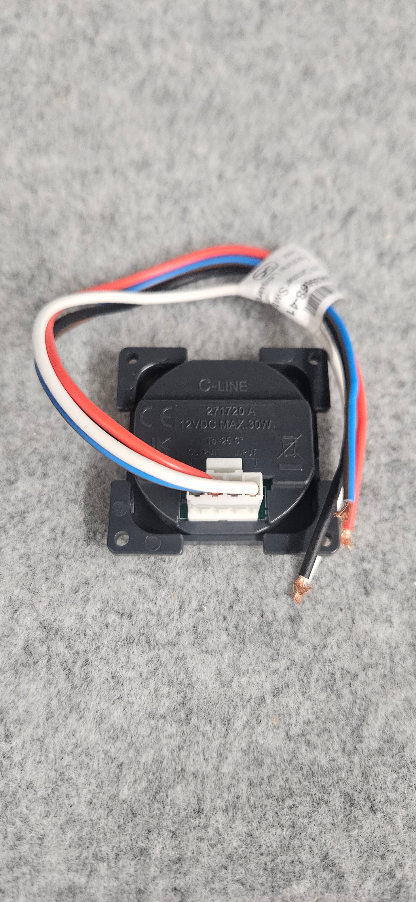 CBE double Dimmer switch + USB A & C socket kit (silver or black)