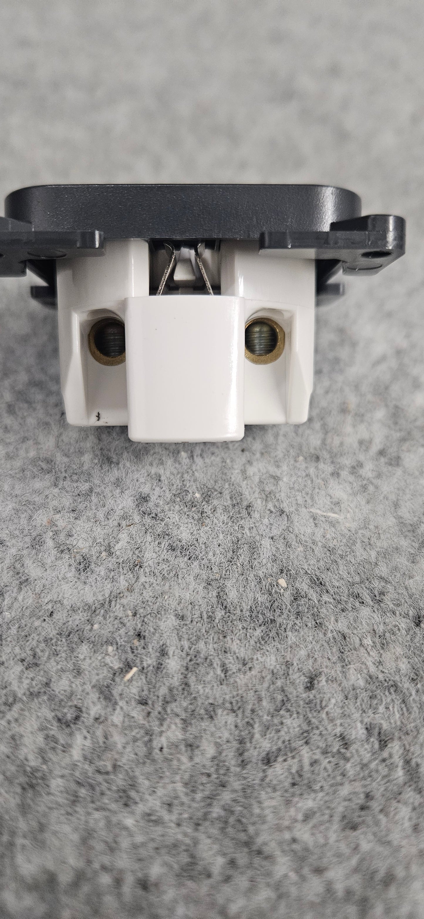 CBE double 230V socket kit (silver or black)