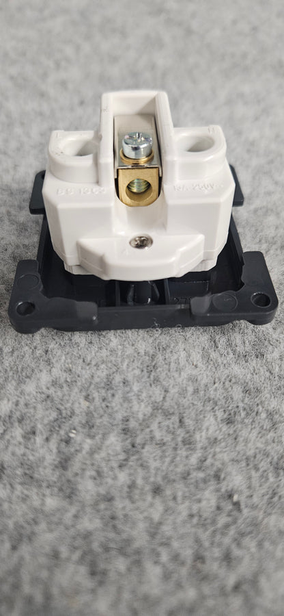 CBE double 230V socket kit (silver or black)