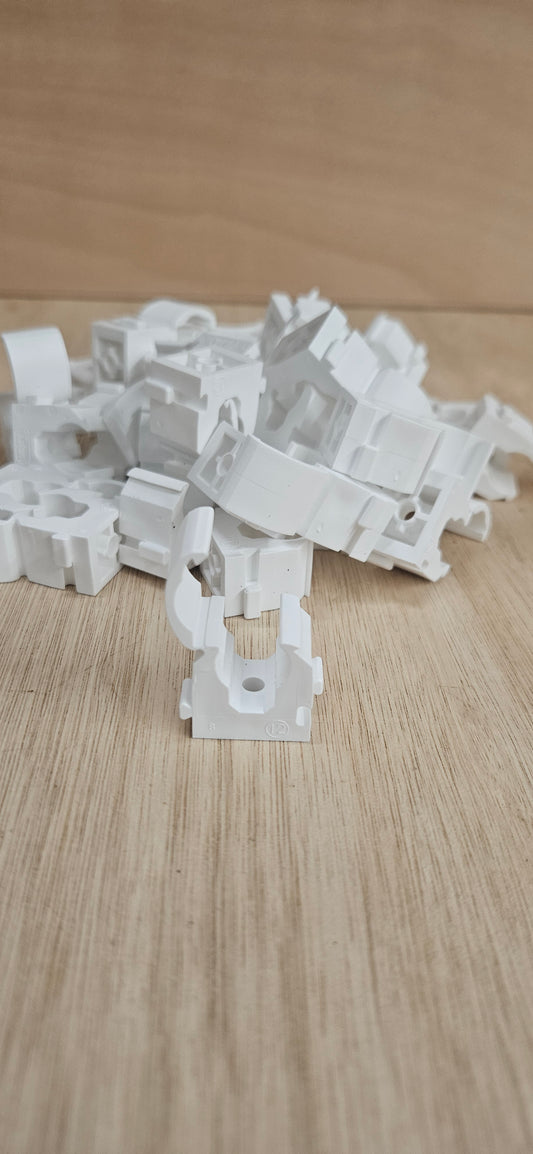 John Guest 12mm tube pipe clip (for LDPE tube)