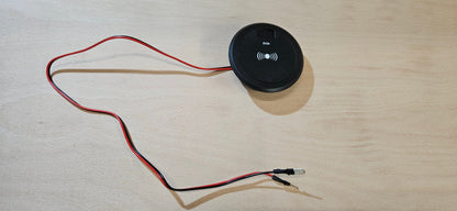 15W wireless charger with dual USB ports (12V / 24V)