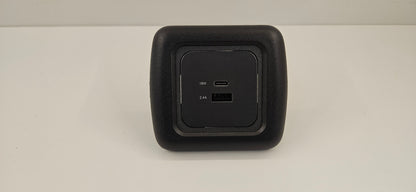 CBE single USB A &C socket kit (silver or black)