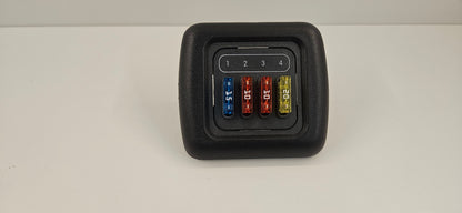 CBE 4 way fuse panel kit (silver or black)