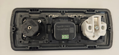 CBE triple 12V outlet + USB A & C socket + 230V socket kit (silver or black)