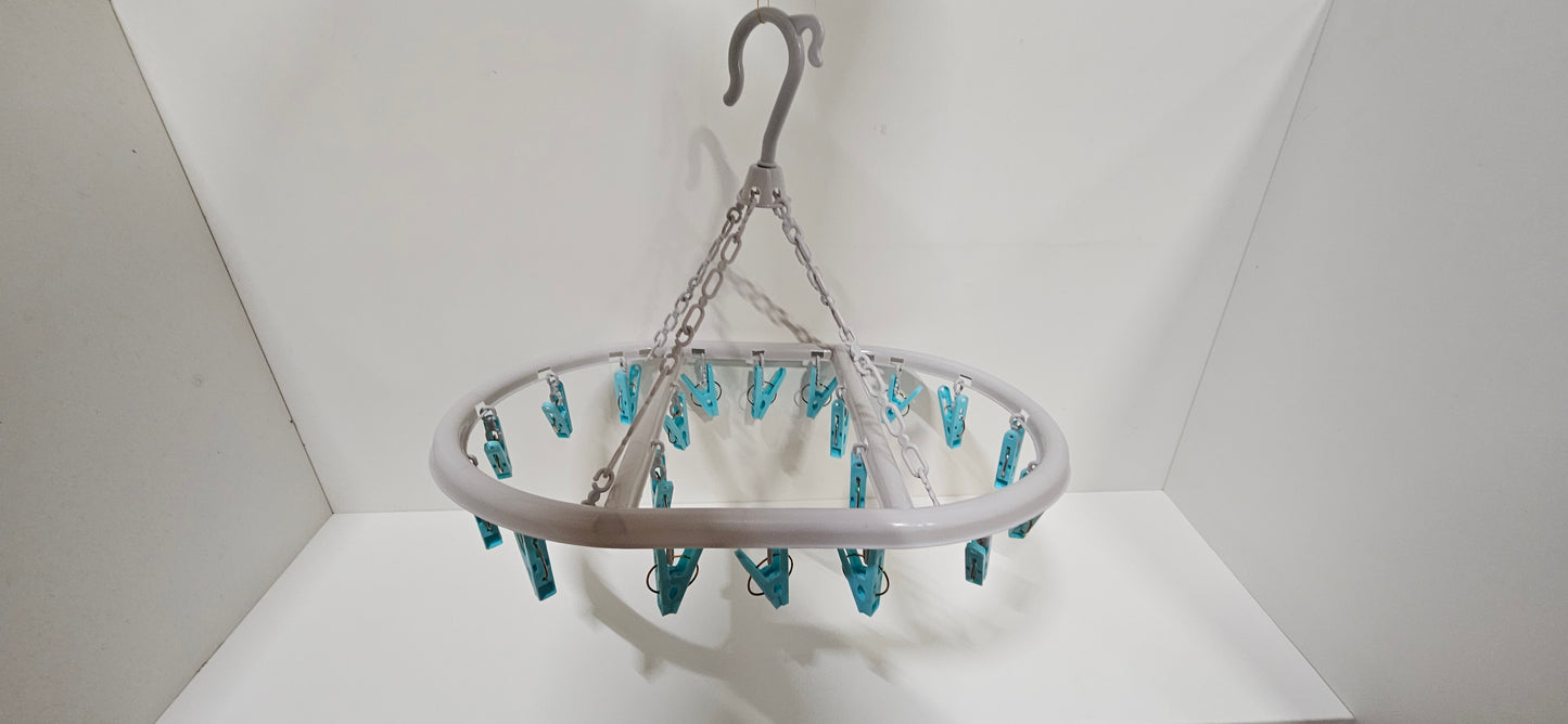Oval 20 peg sock dryer