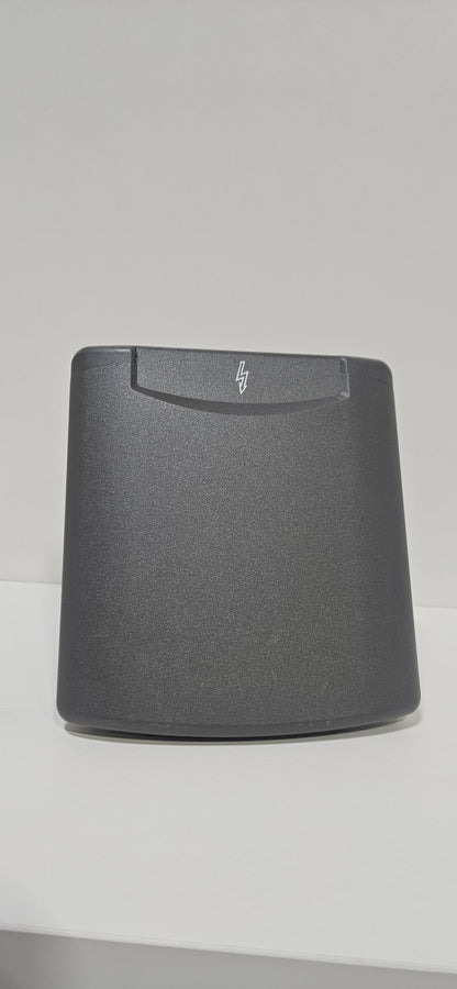 Fawo flush 230v mains EHU inlet with magnetic lock Grey